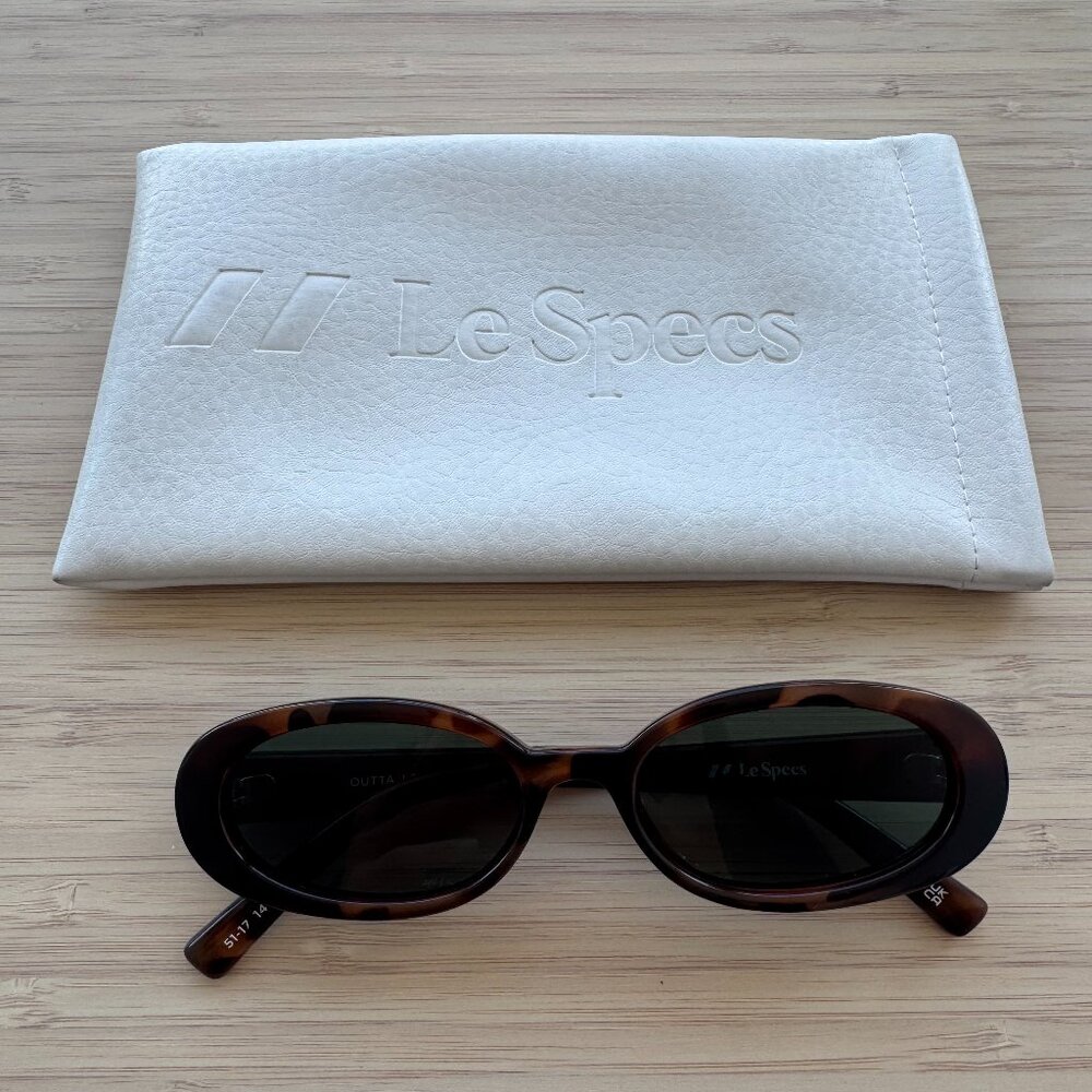 Le Specs sunglasses OUTTA LOVE | TORT GREEN MONO
